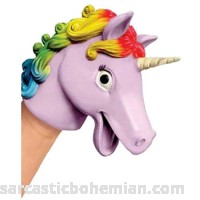 Unicorn Rubber Hand Puppet Novelty Toy by Schylling UHP B074WDYWJ7